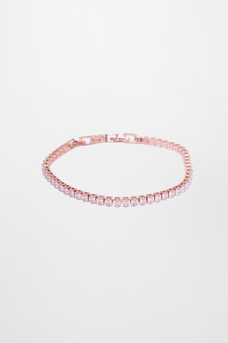 Rose Gold Brass Bracelet, , image 1