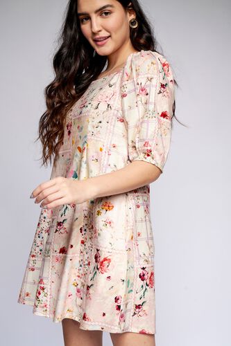 4 - Multi Floral Straight Dress, image 4