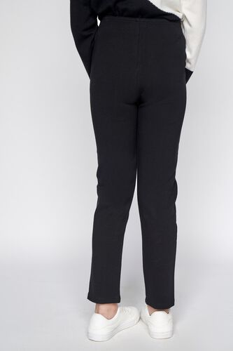 4 - Black Solid Tapered Bottom, image 4