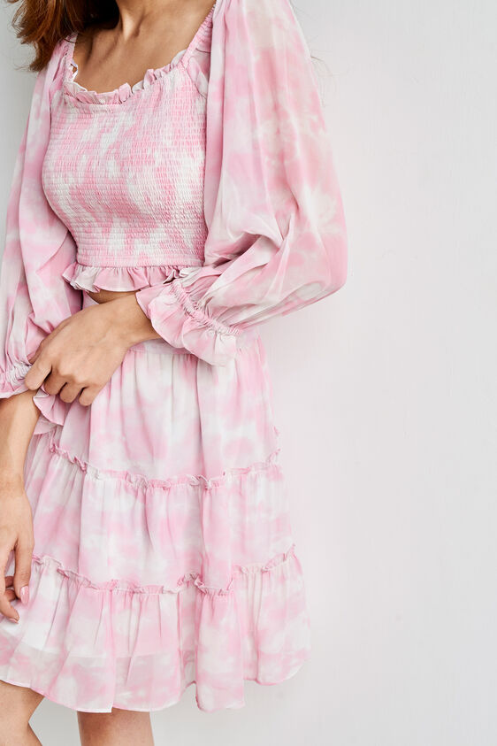 Pink Floral Straight Set, Pink, image 6