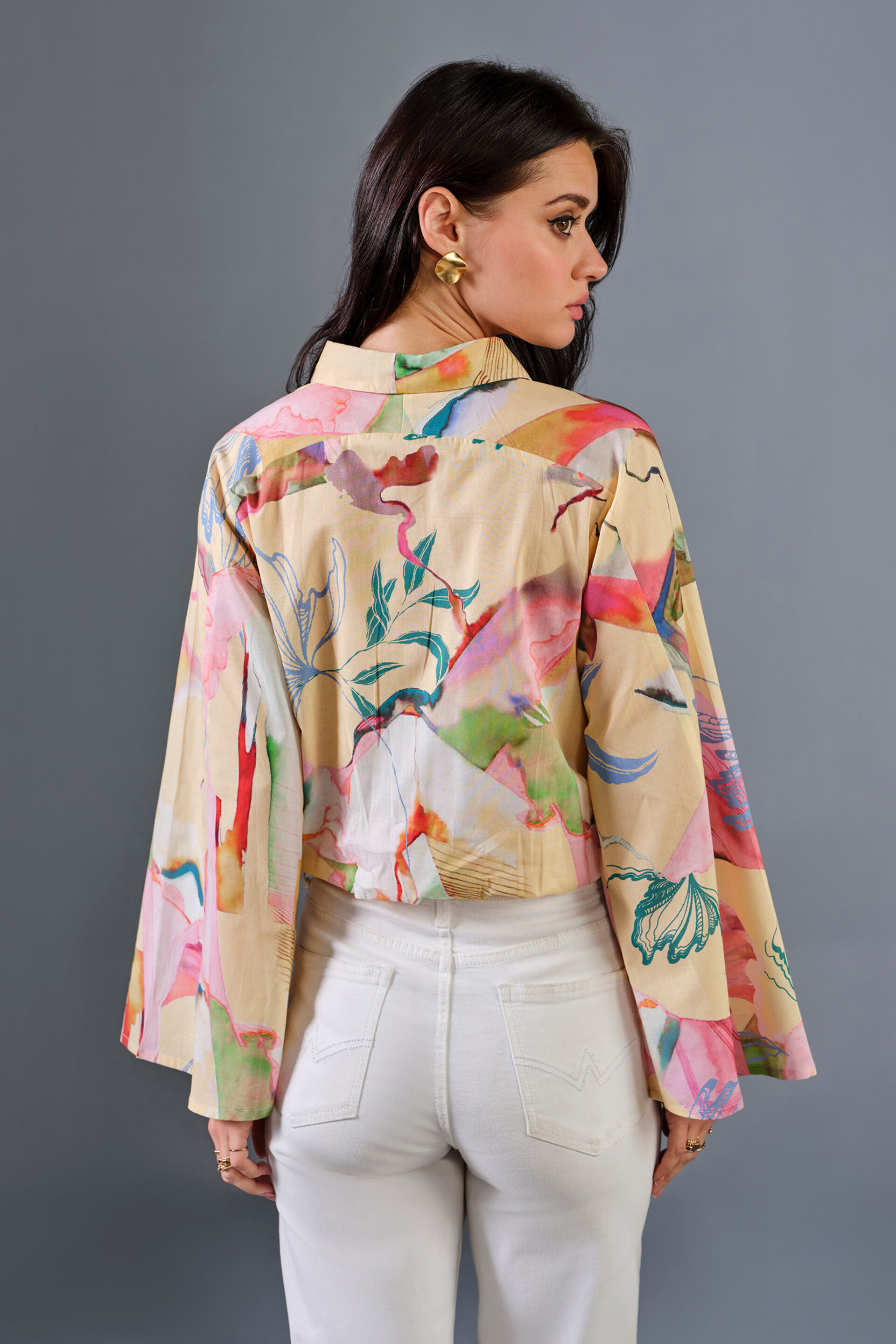 Nirvana Cotton Shirt, Multi Color, image 6