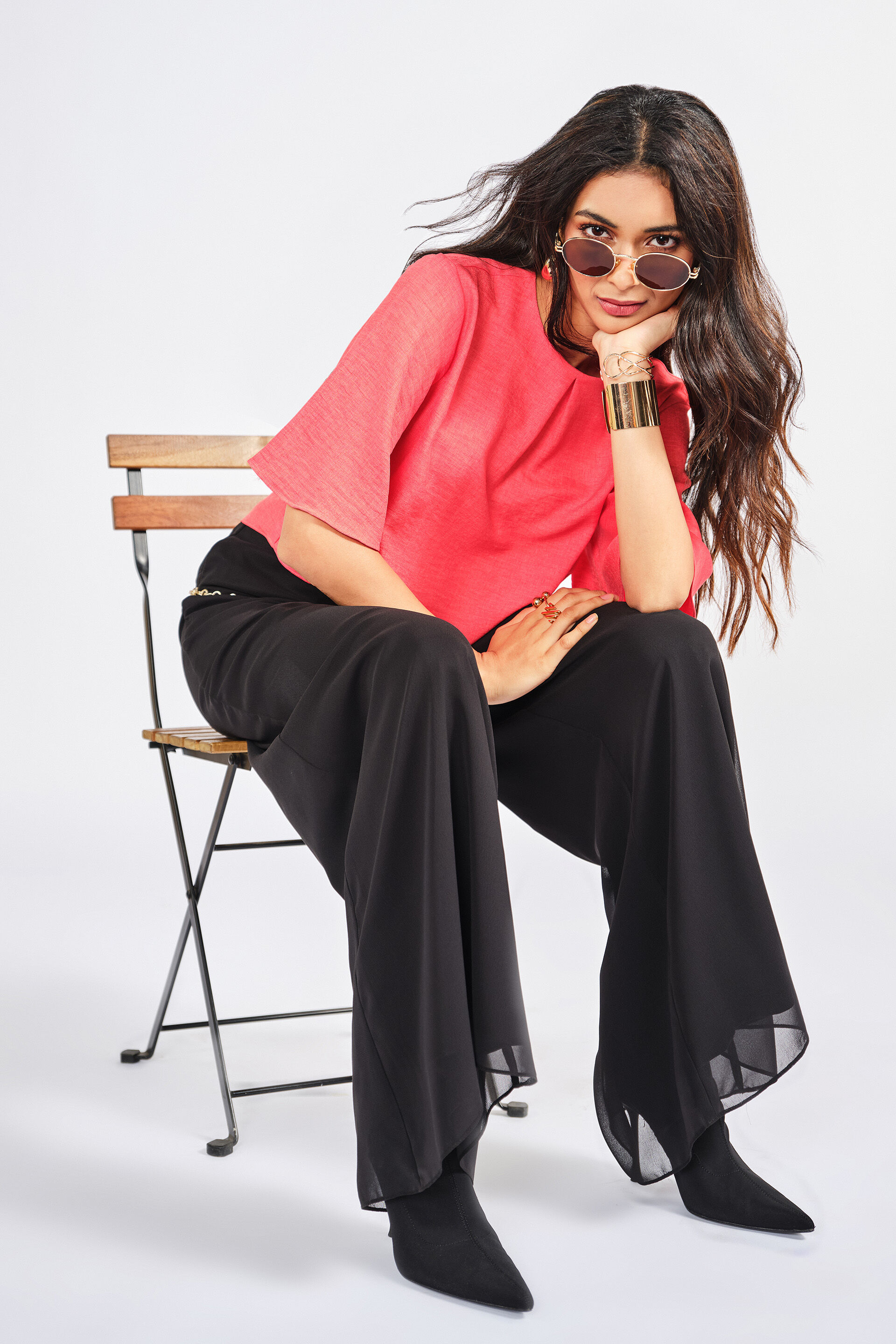 Cool Orange Top, Orange, image 1