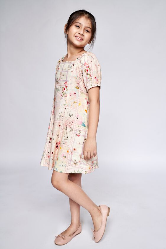4 - Multi Color Floral Straight Dress, image 4