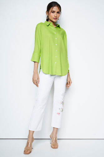 Sublime Loose Fit Top, Green, image 2