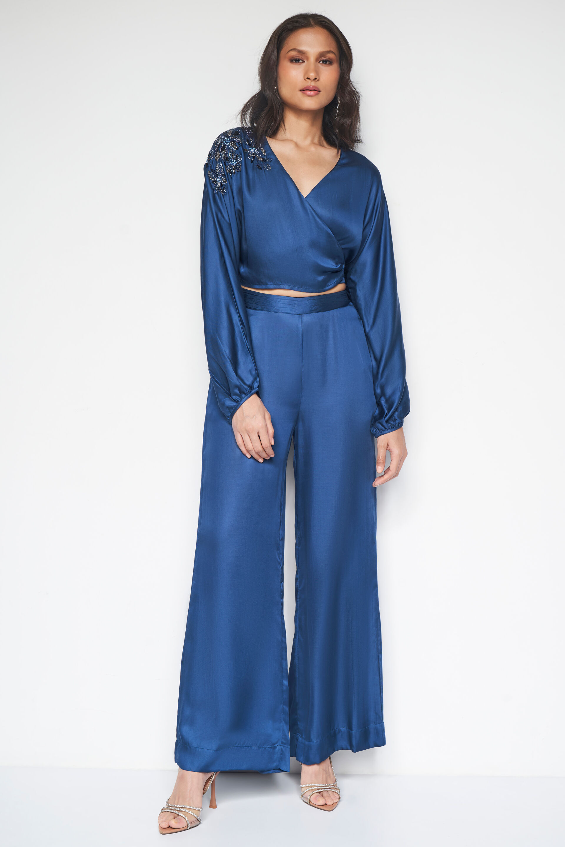 Sparkling Nights Co-Ord Sets, Blue, image 1