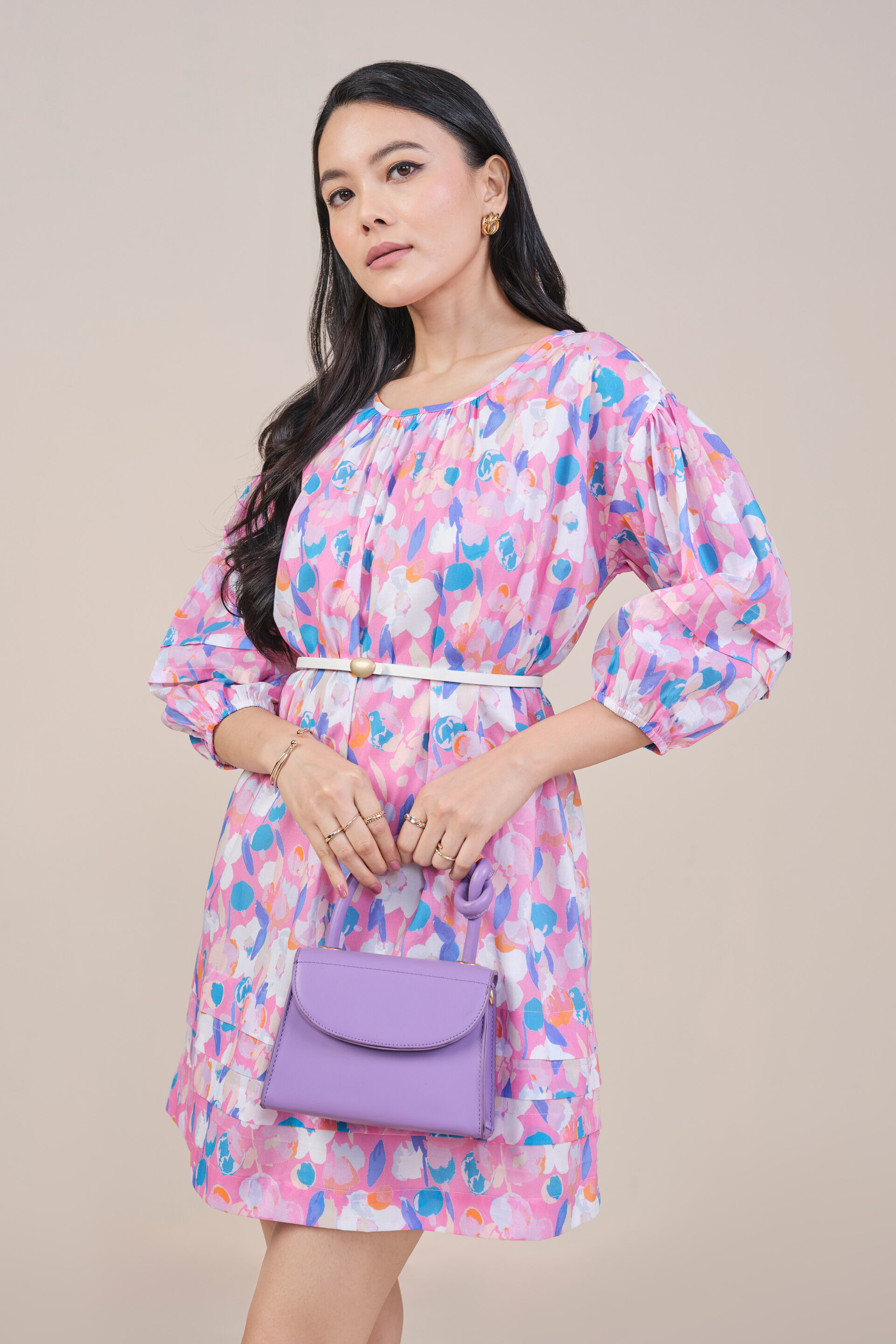 Primrose Dress, Pink, image 8