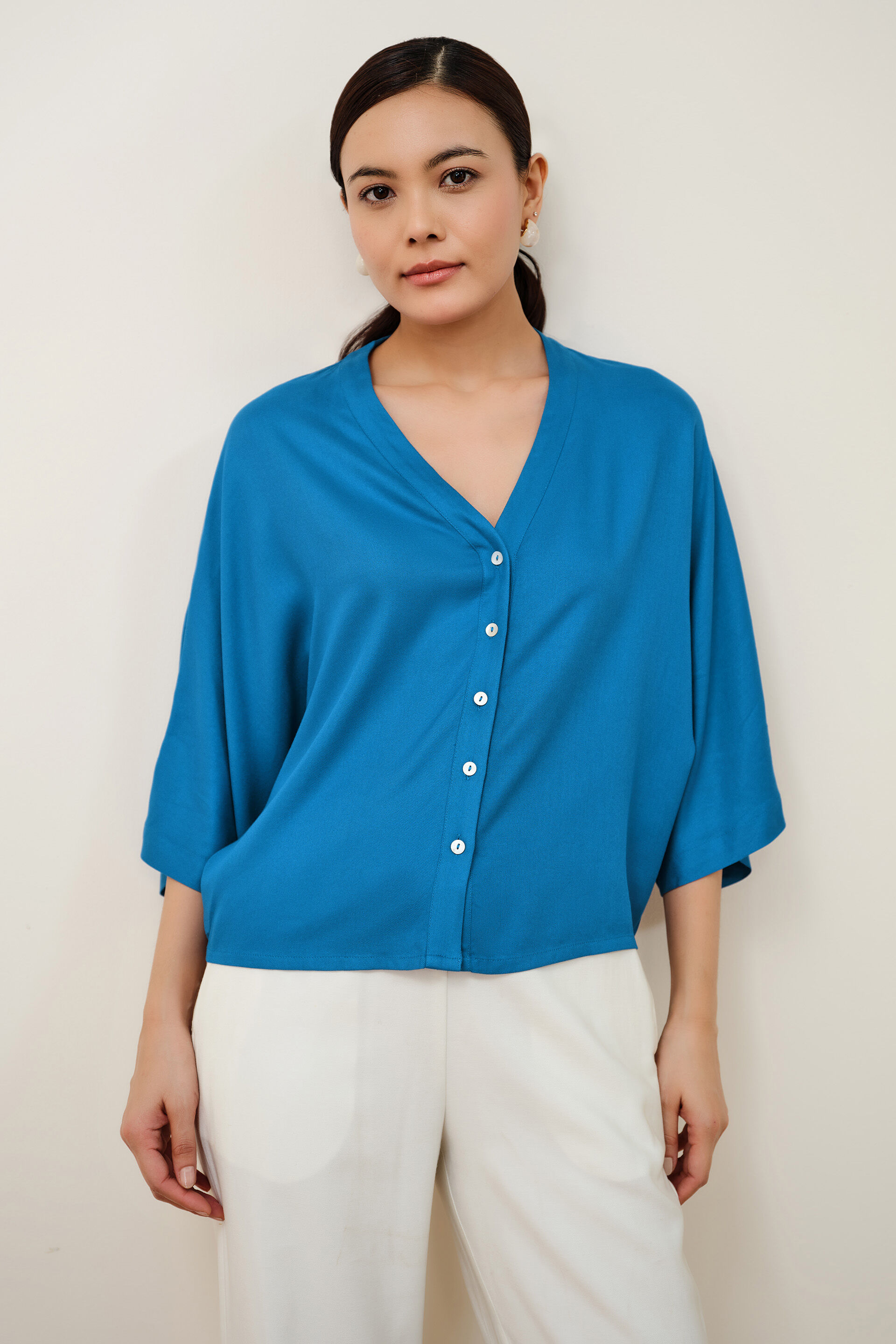 Sail Blue Top, Blue, image 1