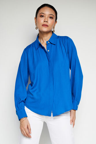Sapphire Work Top, Blue, image 3