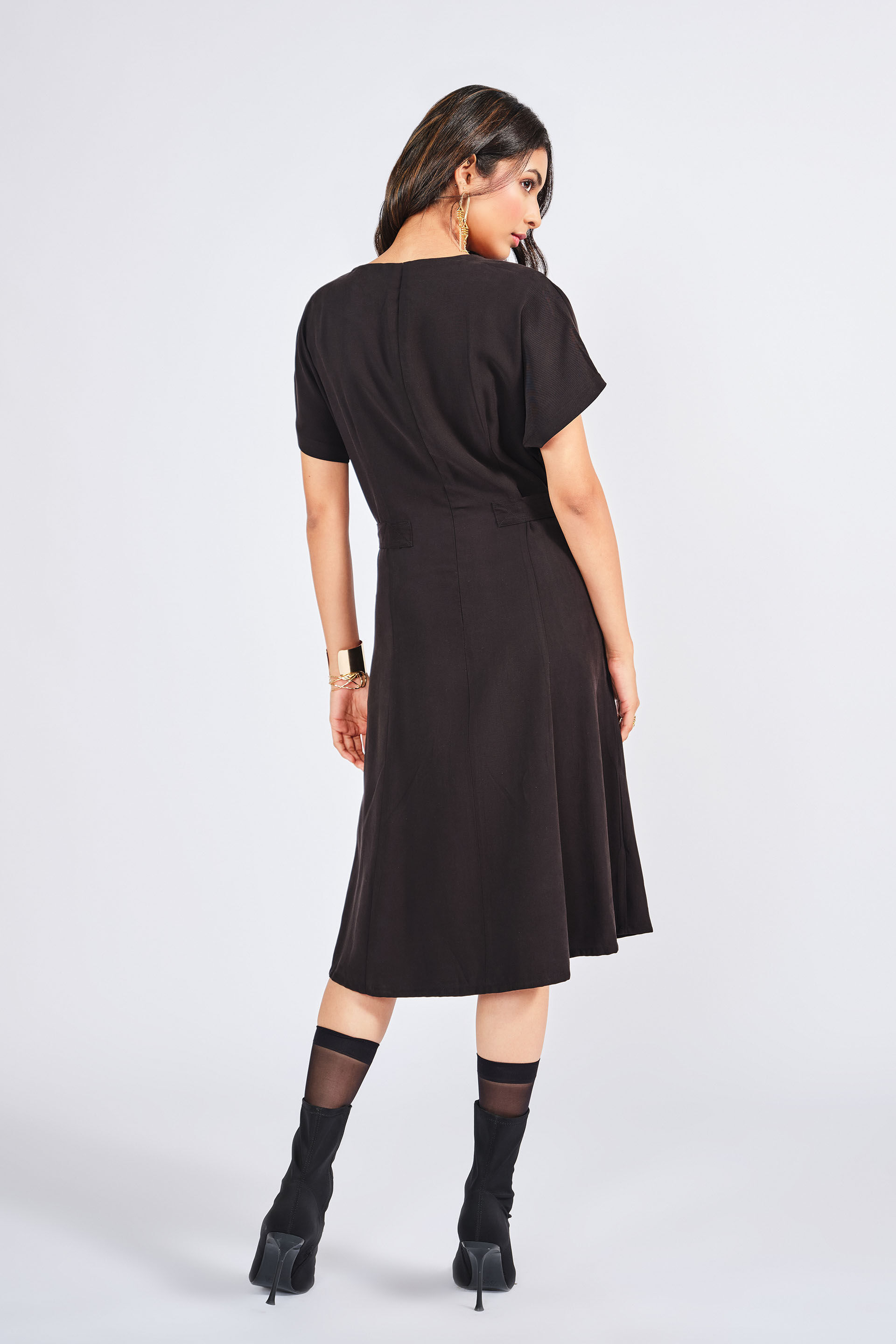 Marston Dress, Black, image 4