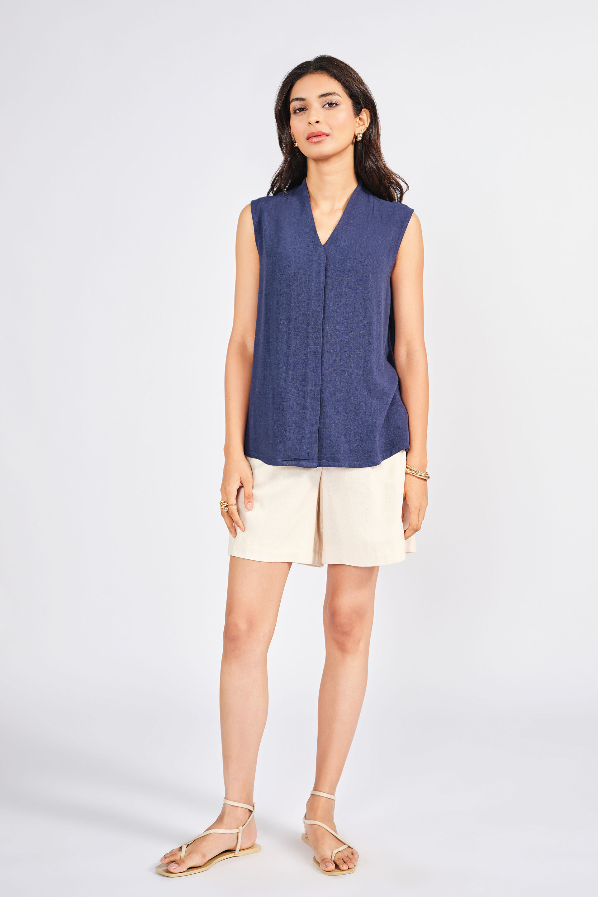 Liko Navy Top, Navy, image 2