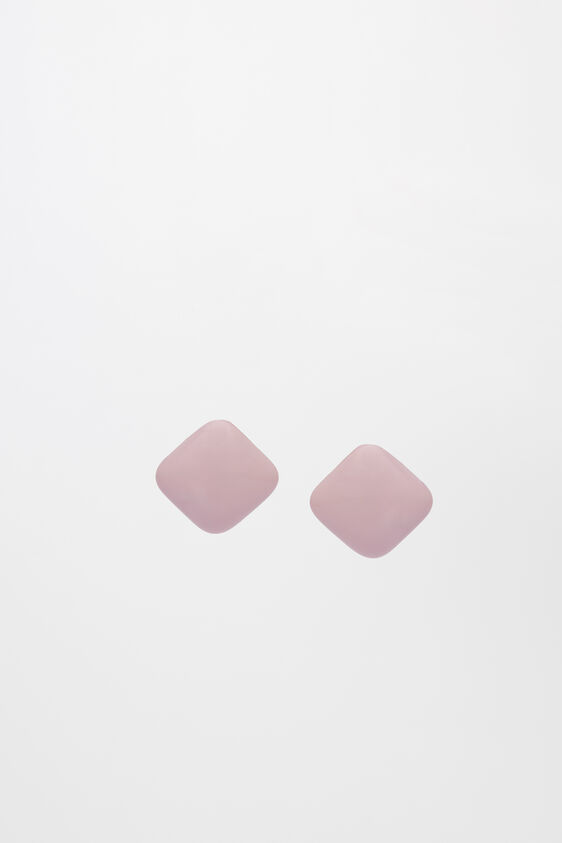 Pink Acrylic Earring, , image 1