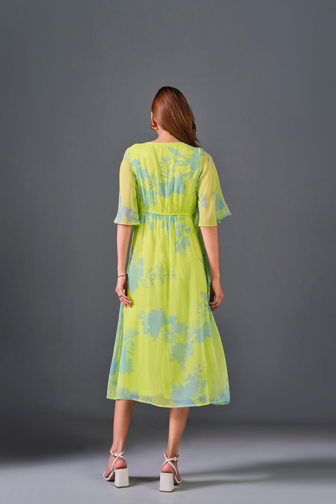 Vivid Hues Dress, Green, image 6