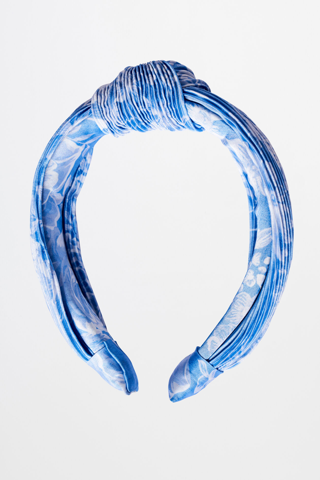 Blue Satin Hairband, , image 2