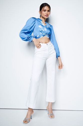 No Monday Blues Top, Indigo, image 5