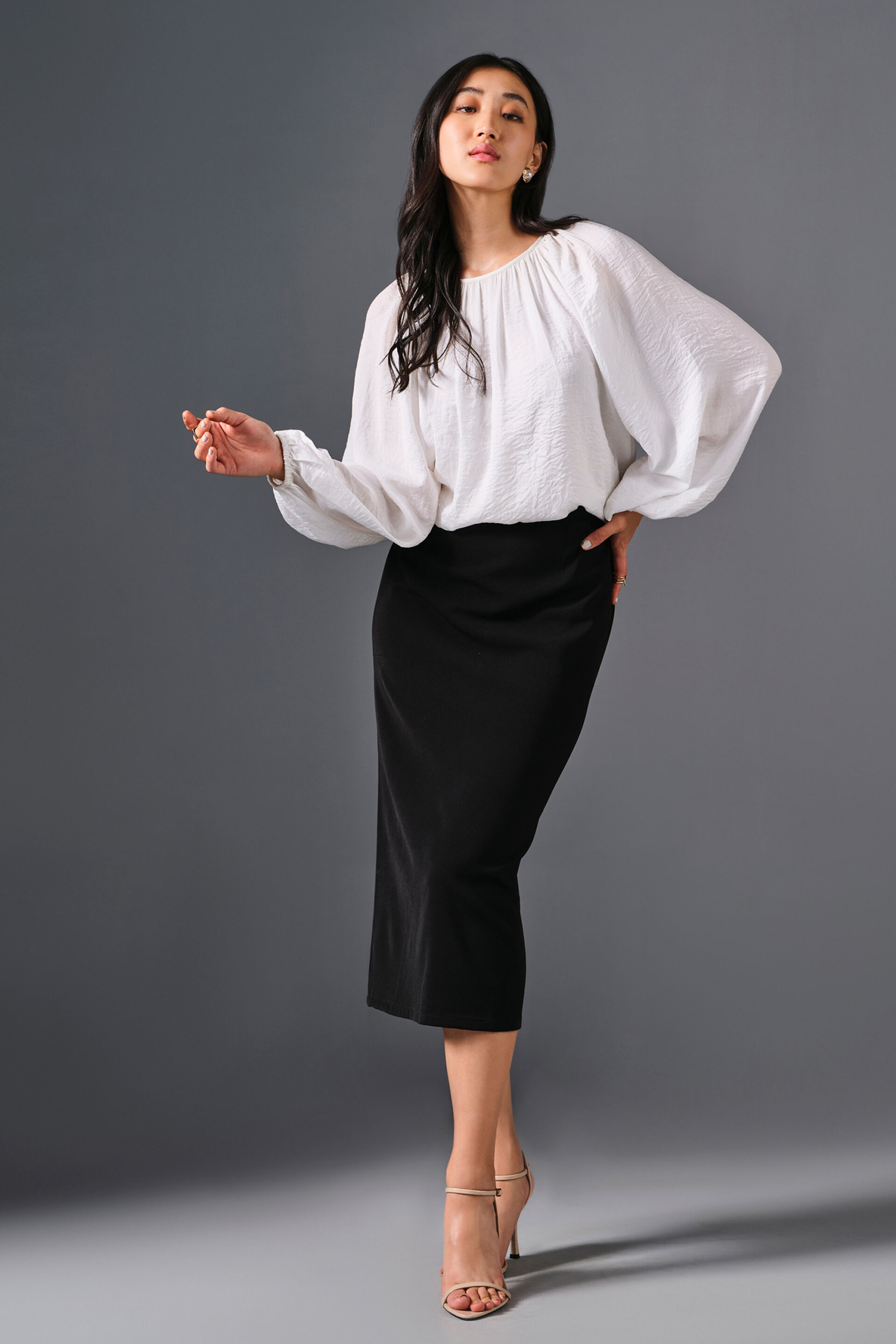 Luna Top, White, image 3