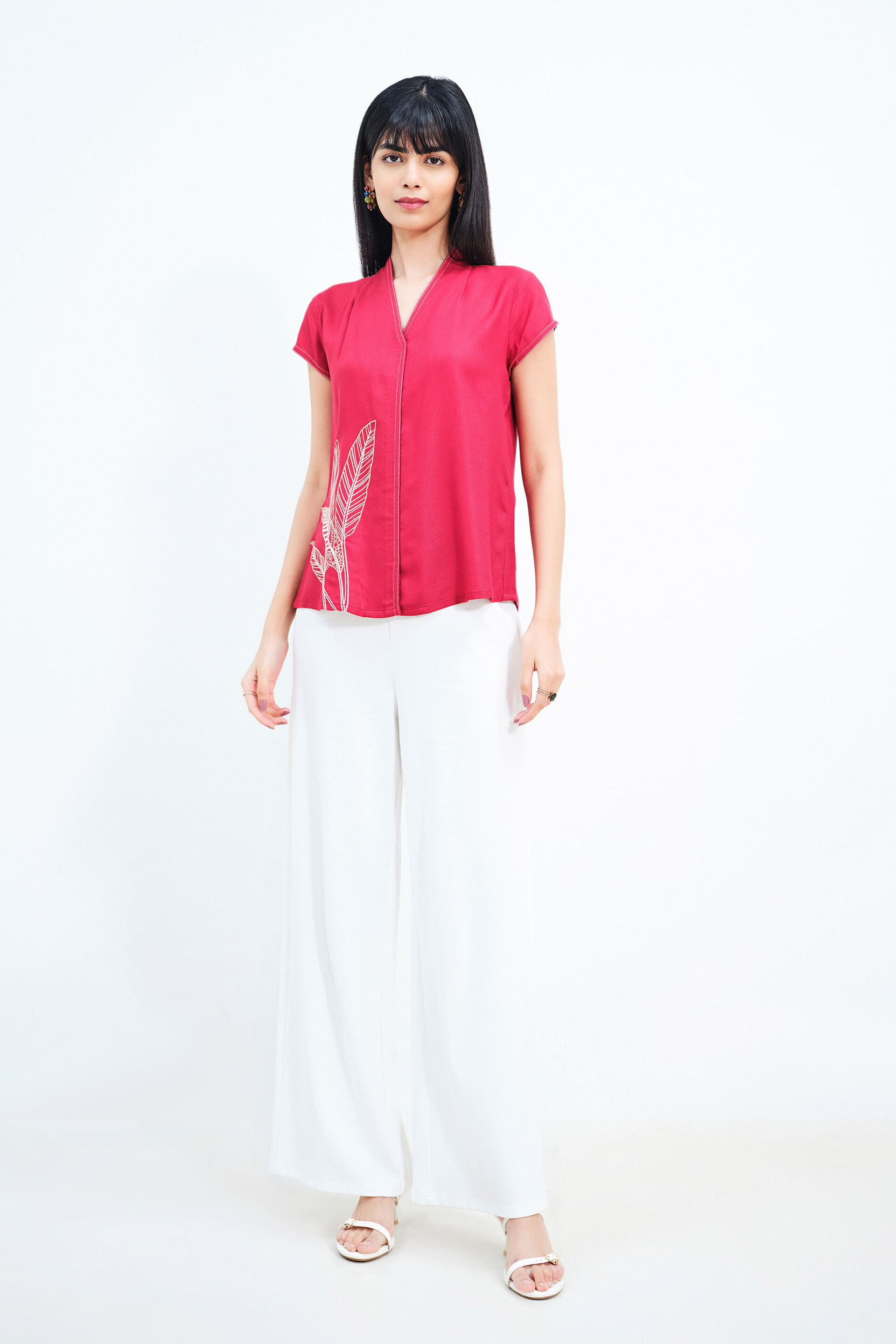 Maroon Trail Top, Maroon, image 2