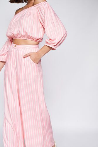 Light Pink Stripes Cropped Set, Light Pink, image 5