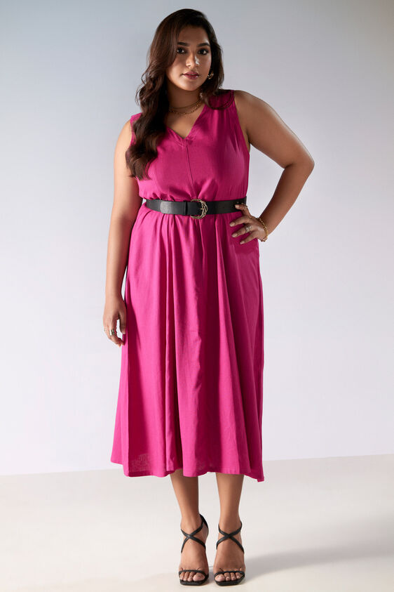 Power Play Dress, Magenta, image 1