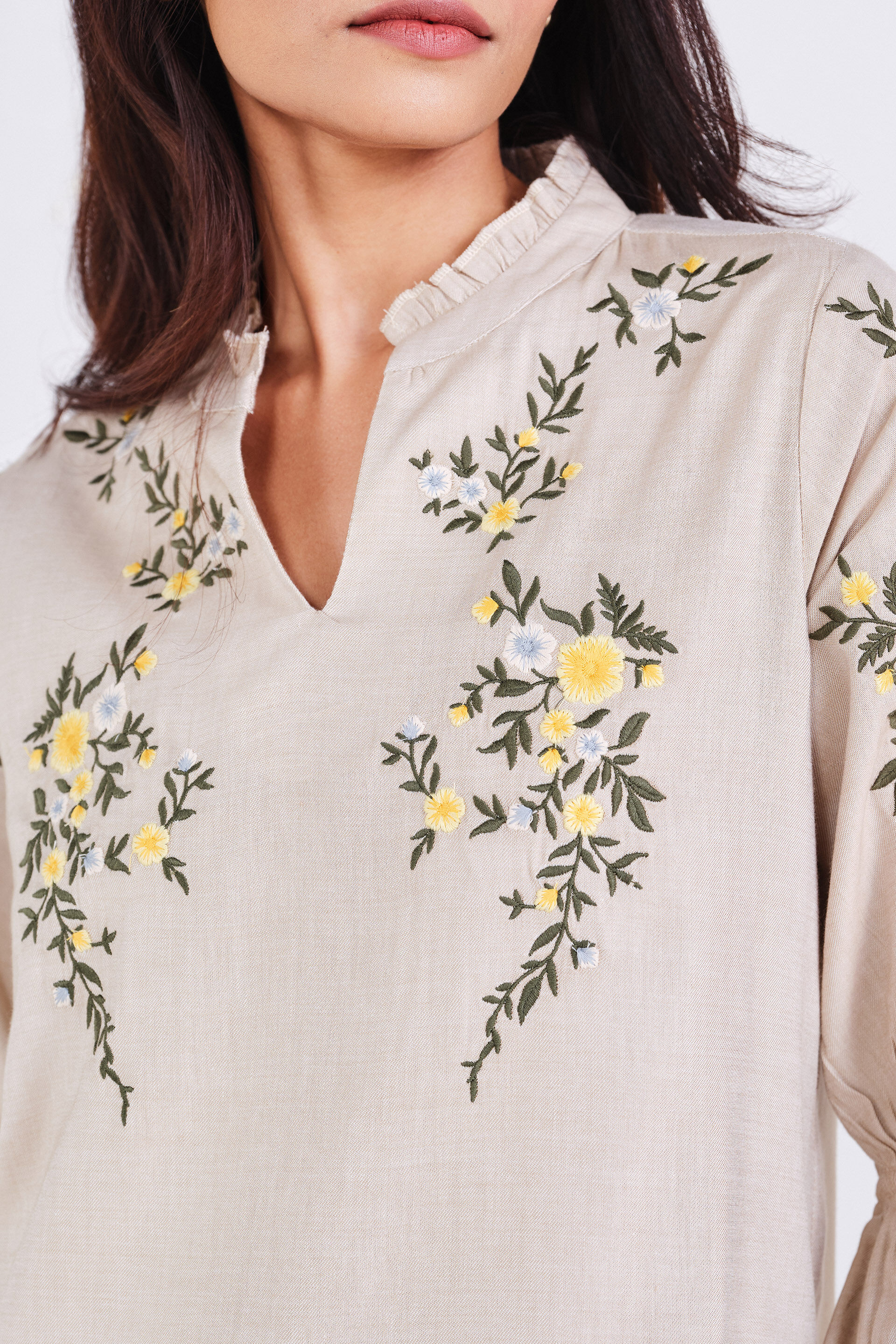 Corva Dress, Beige, image 6