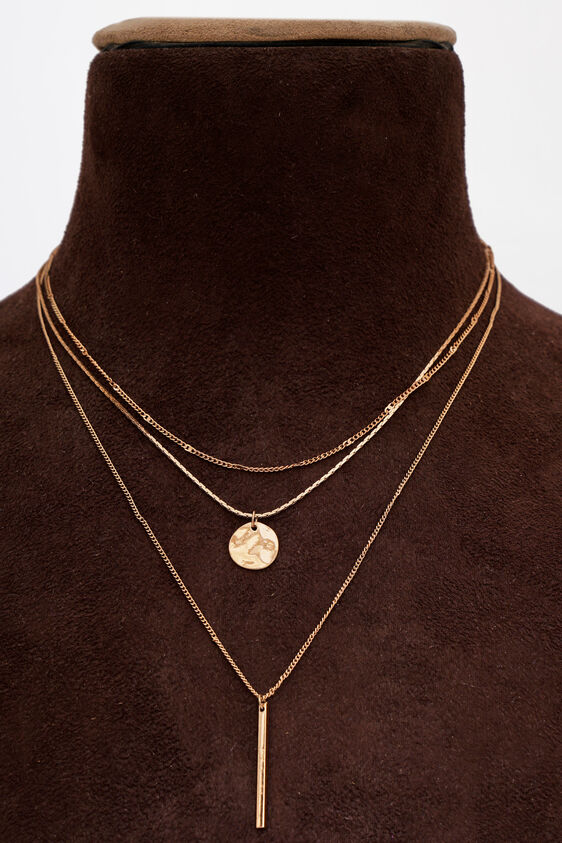 Gold Necklace, , image 1