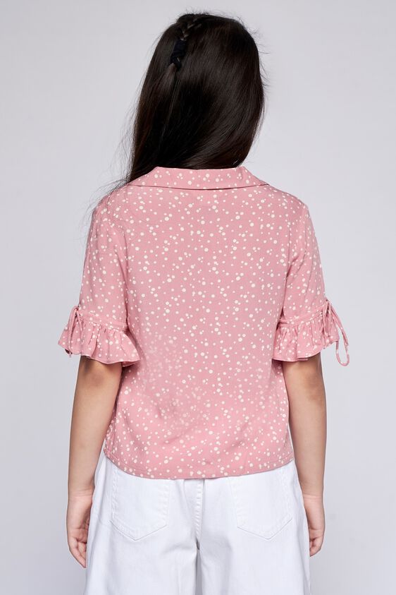 5 - Pink Polka Dots Straight Top, image 5