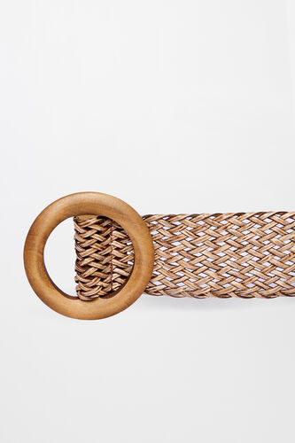 Beige Polyurethane Belt, Beige, image 2