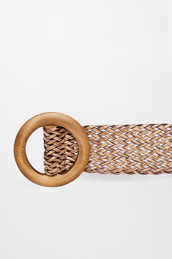 Beige Polyurethane Belt, Beige, image 2