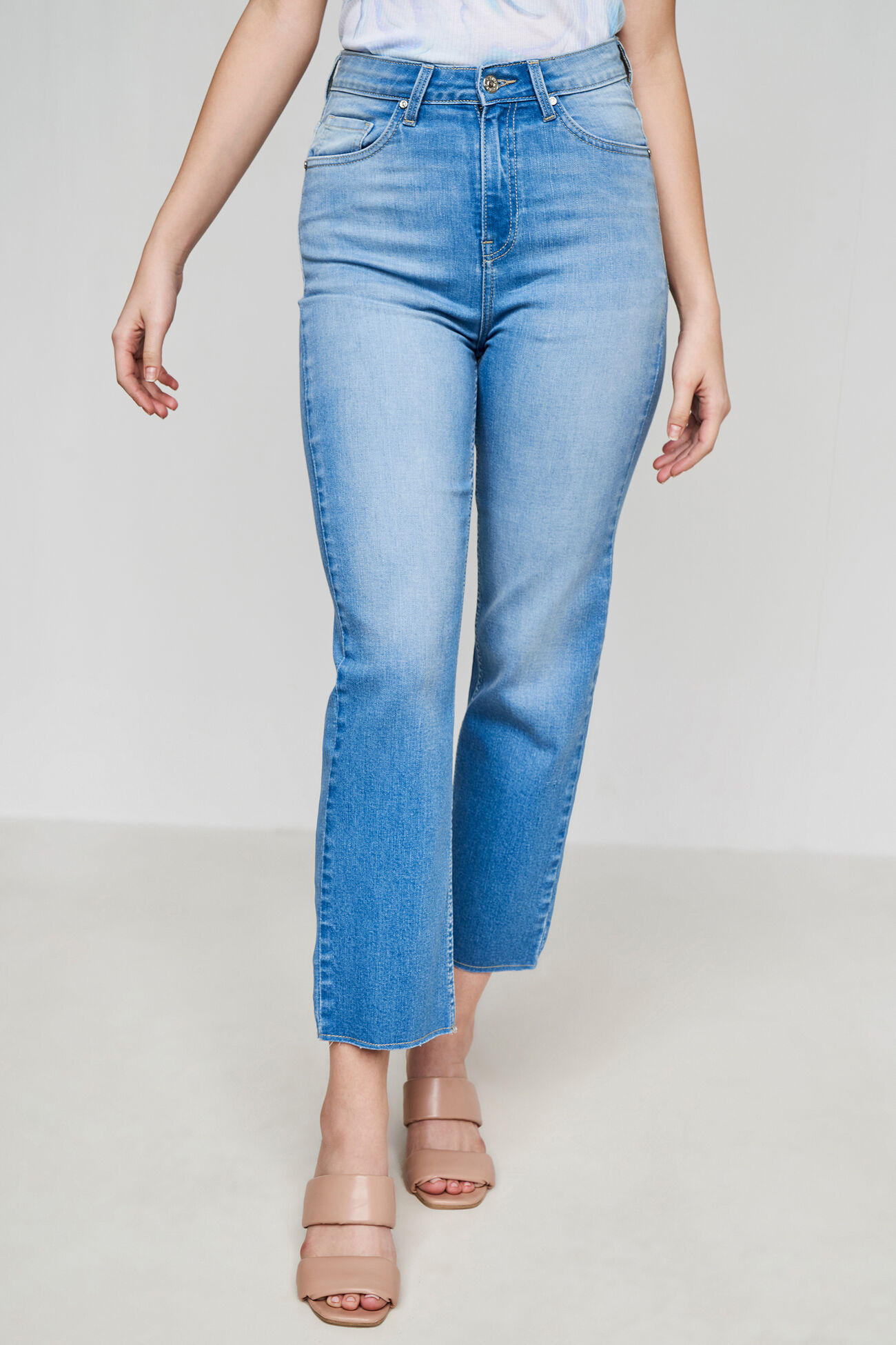 Medium Blue Solid Zip Bottom, Midnight Blue, image 1