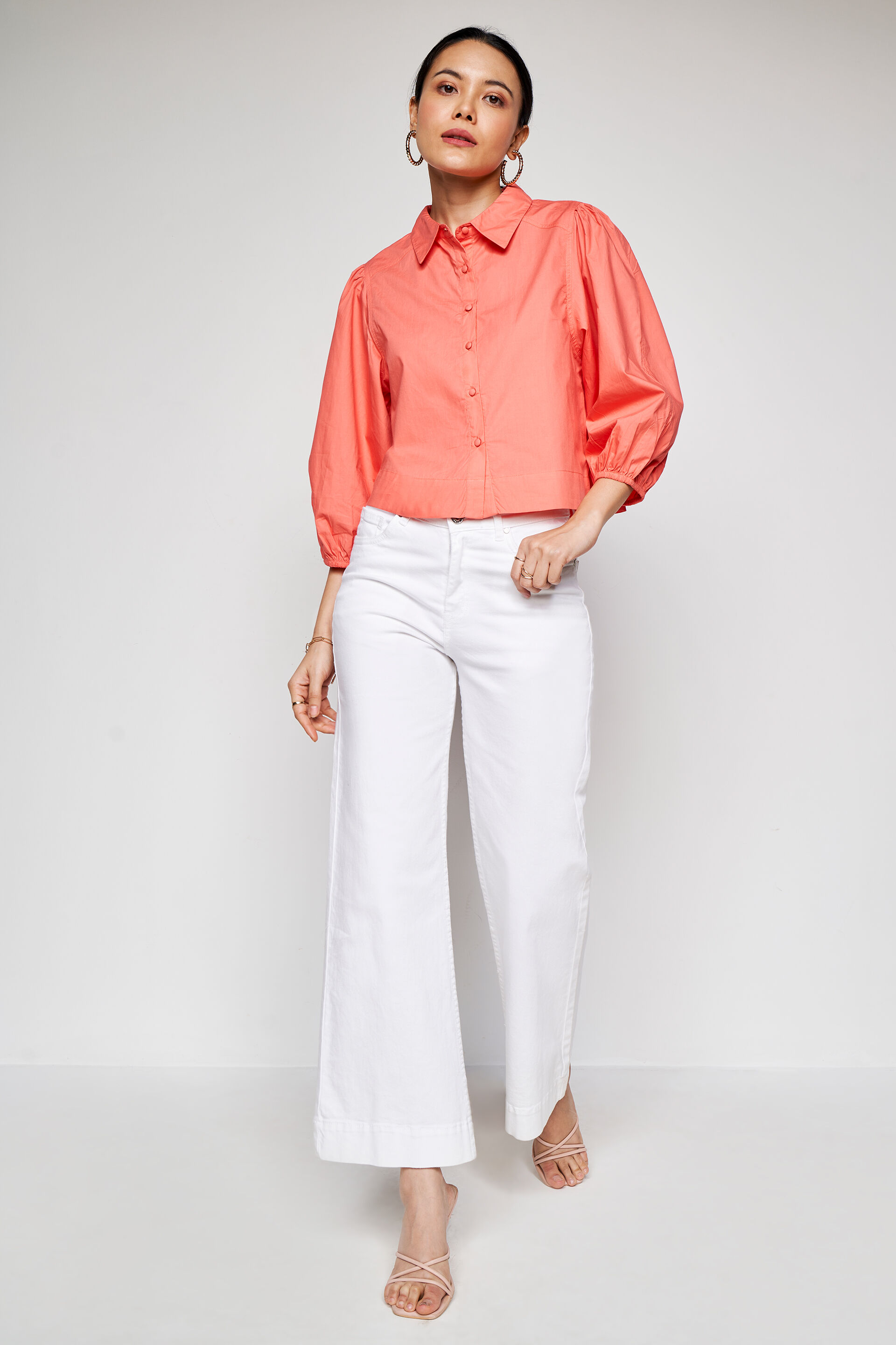 Fire On The Horizon Solid Top, Coral, image 2