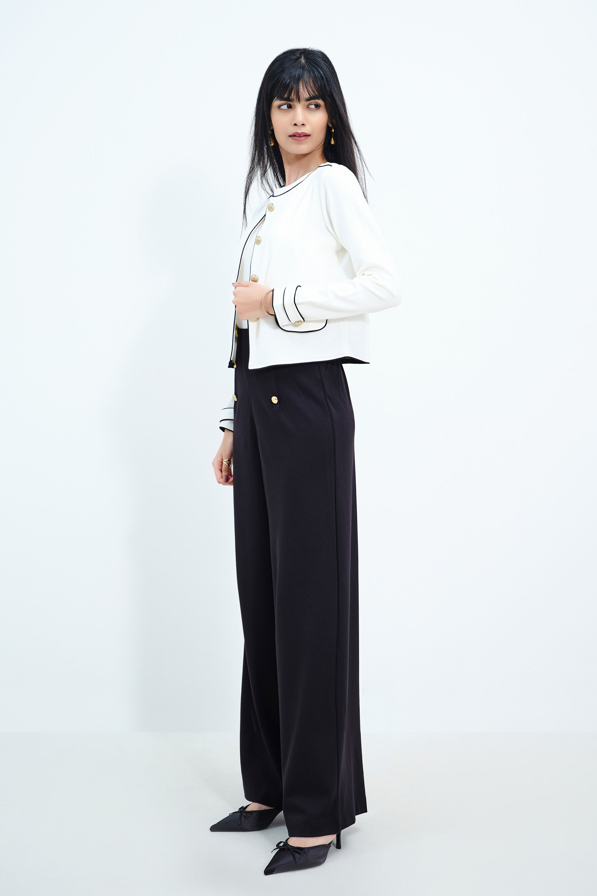 Clean Cut Jacket, White, image 4