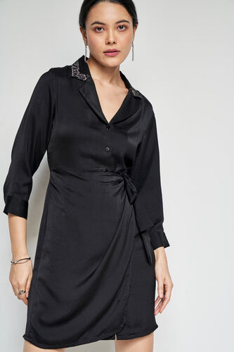 Star-studded Dress, Black, image 2