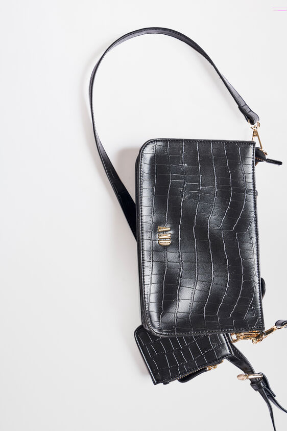 Black Sling Bag, , image 14