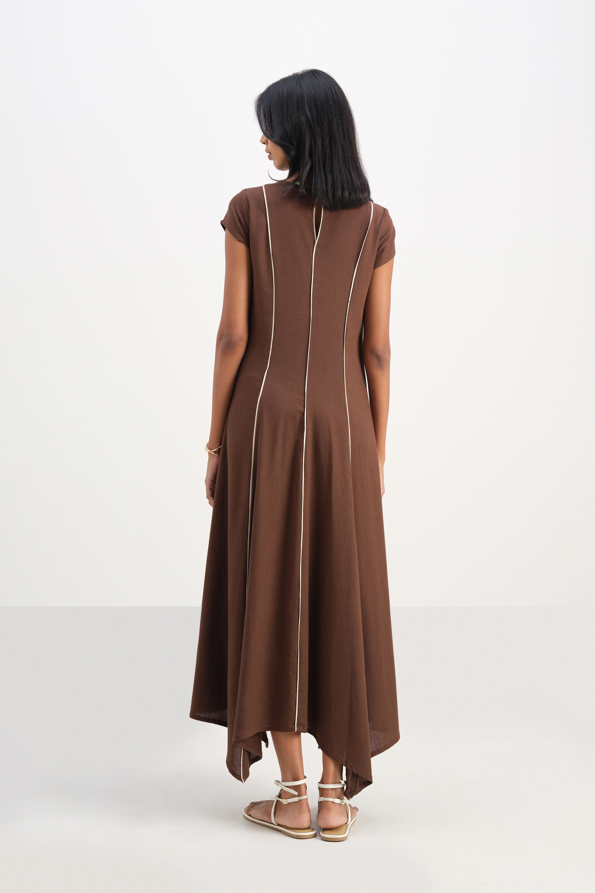 Cocoa Dress, Brown, image 5