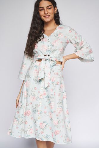 4 - Powder Blue Floral A-Line Set, image 4