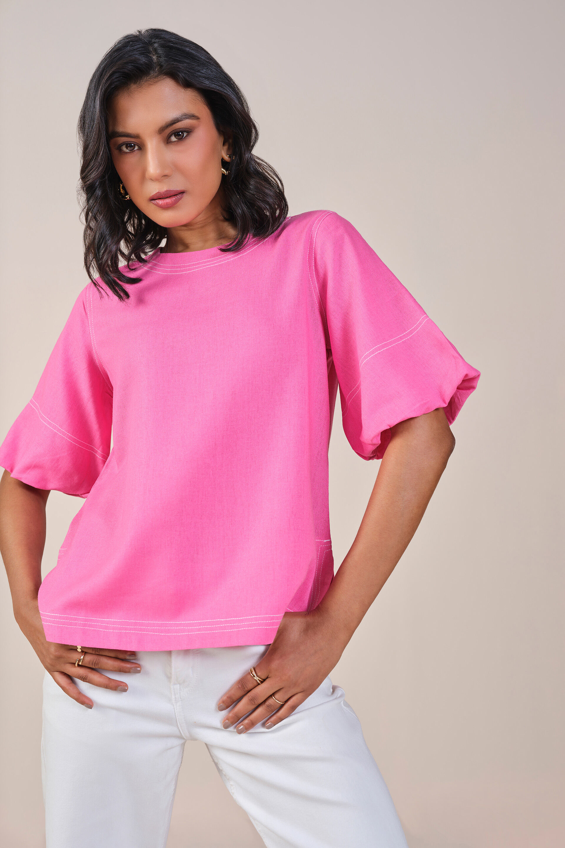 Spring Fling Top, Pink, image 4