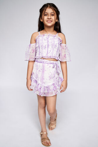 2 - Lilac Tie & Dye Asymmetric Set, image 2