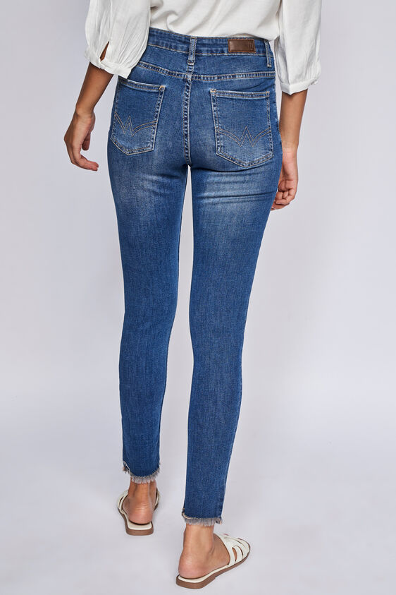 Blue Solid Straight Bottom, Midnight Blue, image 4