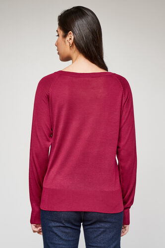 Solid Straight Top, Red, image 5