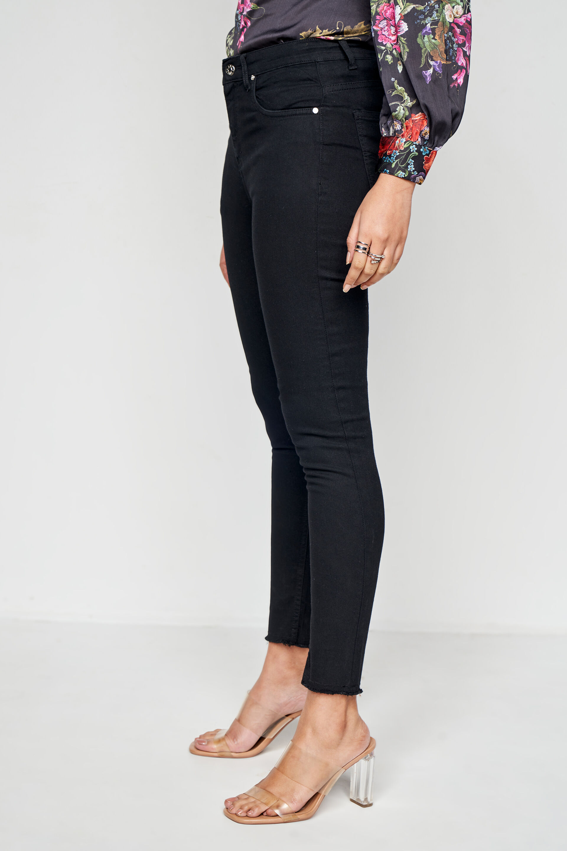 Coal Skinny-Fit Bottom, Black, image 4