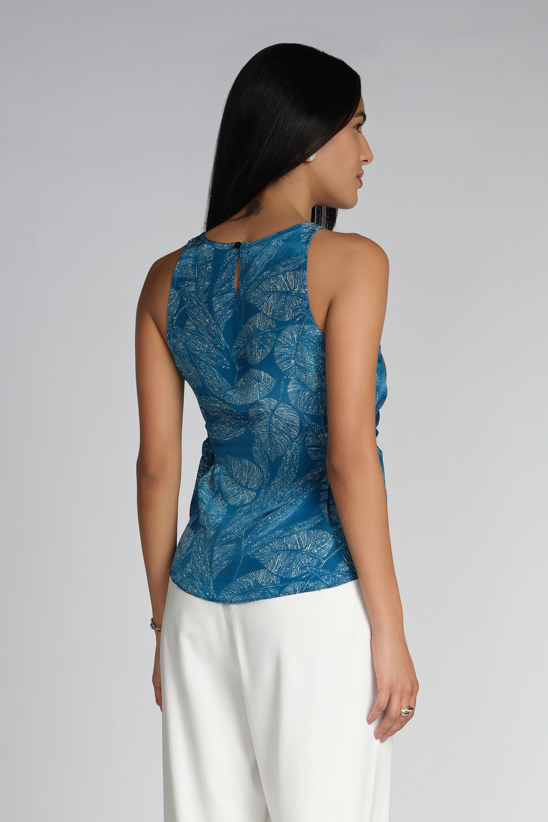 Blooming Blues Top, Blue, image 5