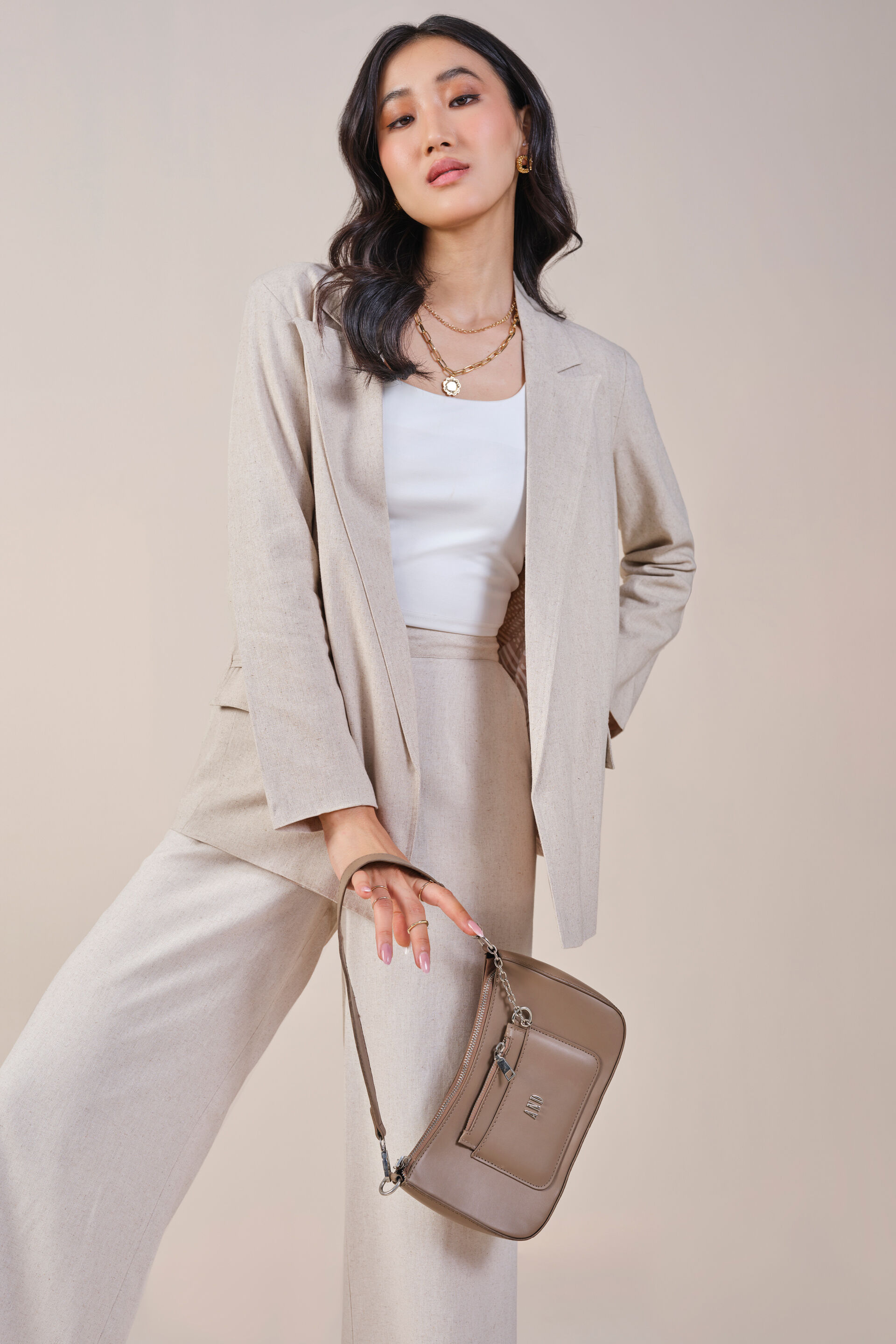 Prowess Blazer, Beige, image 4
