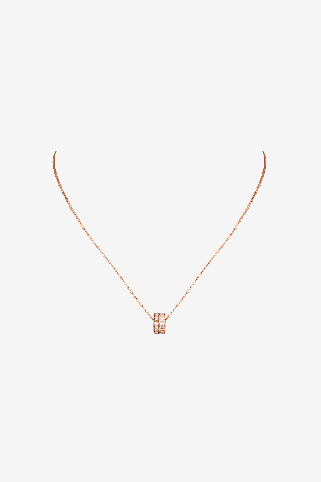 Dual Halo Necklace, , image 1