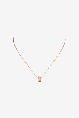 Dual Halo Necklace, , image 1