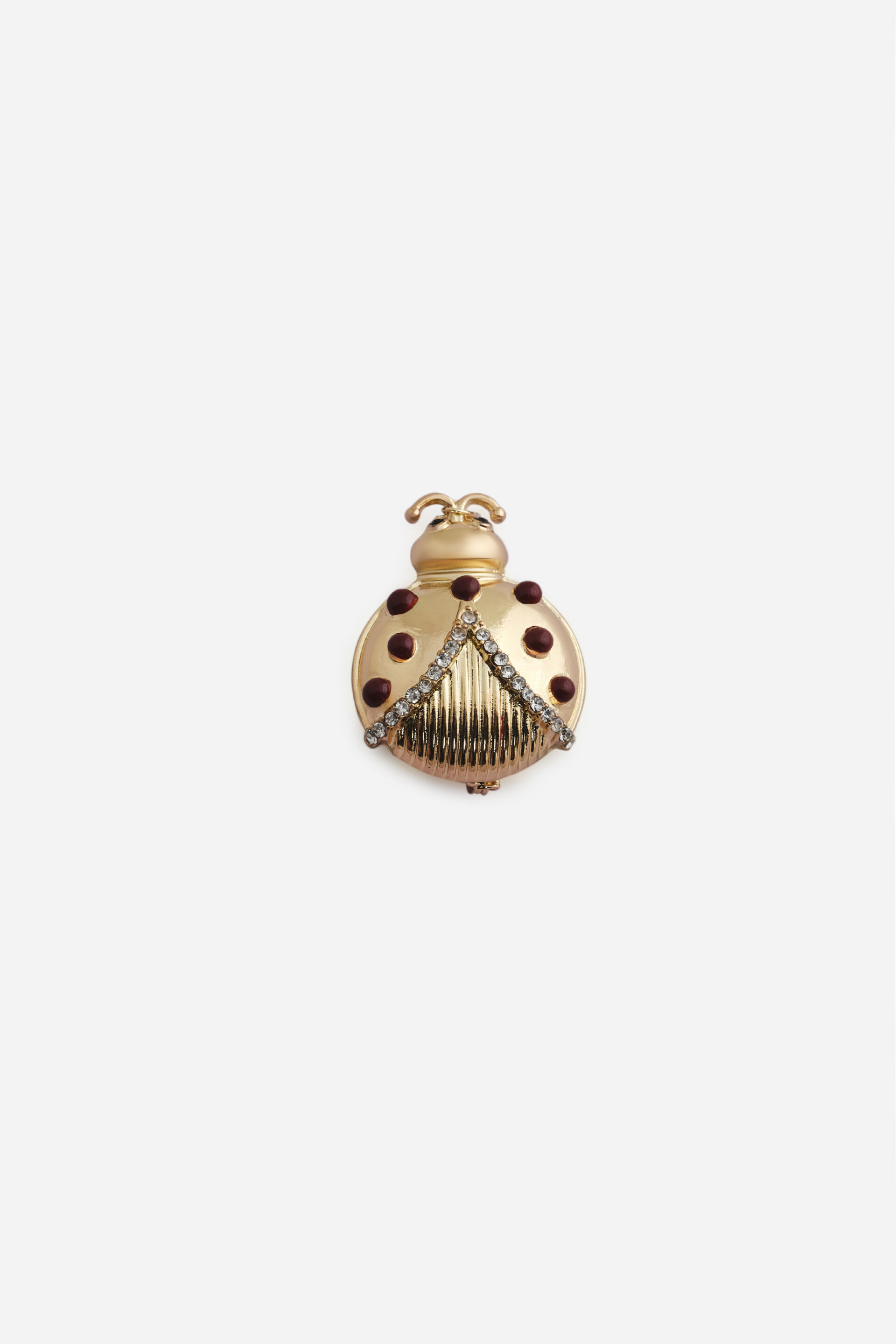 Gold Beetle Brooch, , image 1