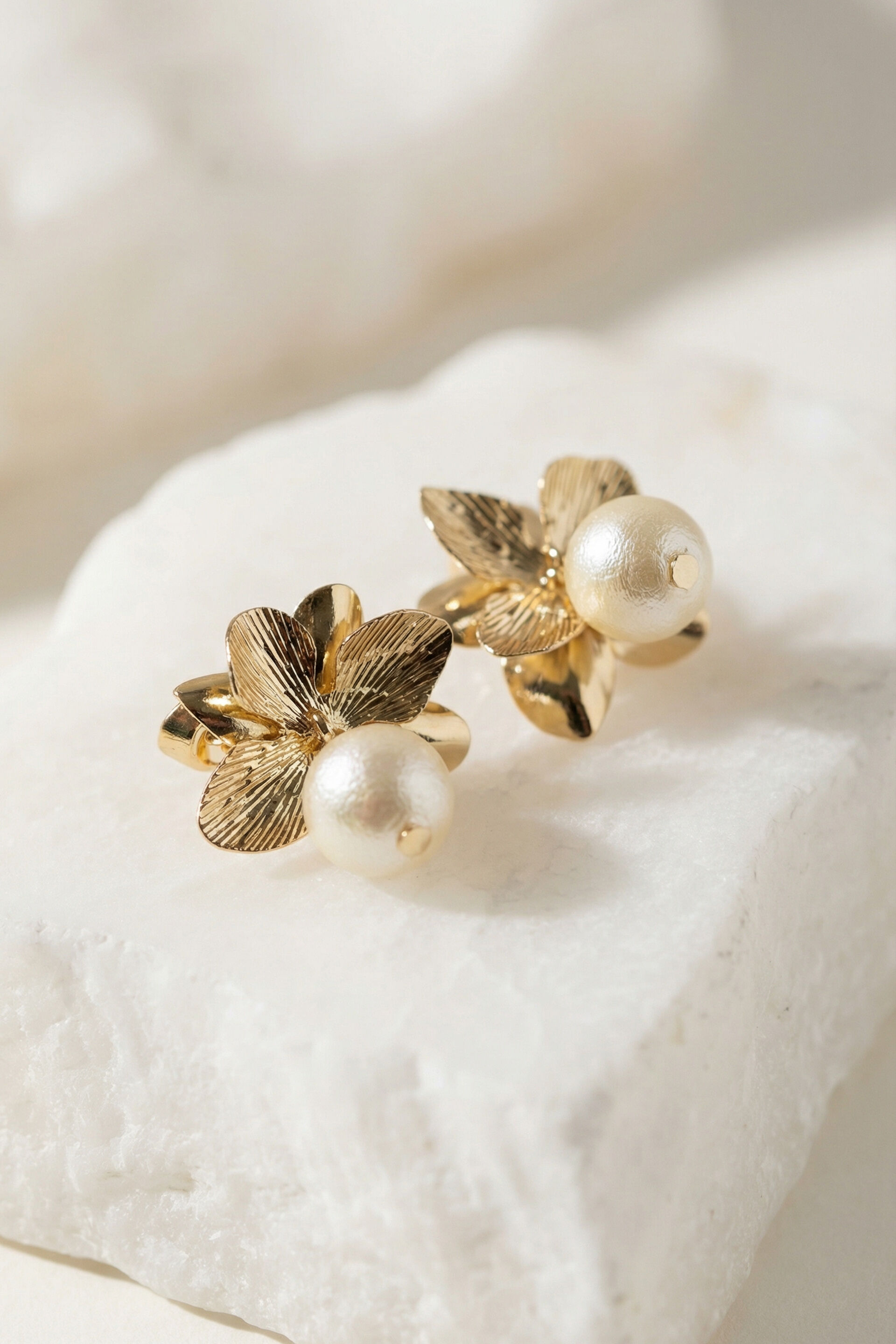 Golden Aura Drop Earrings, , image 3