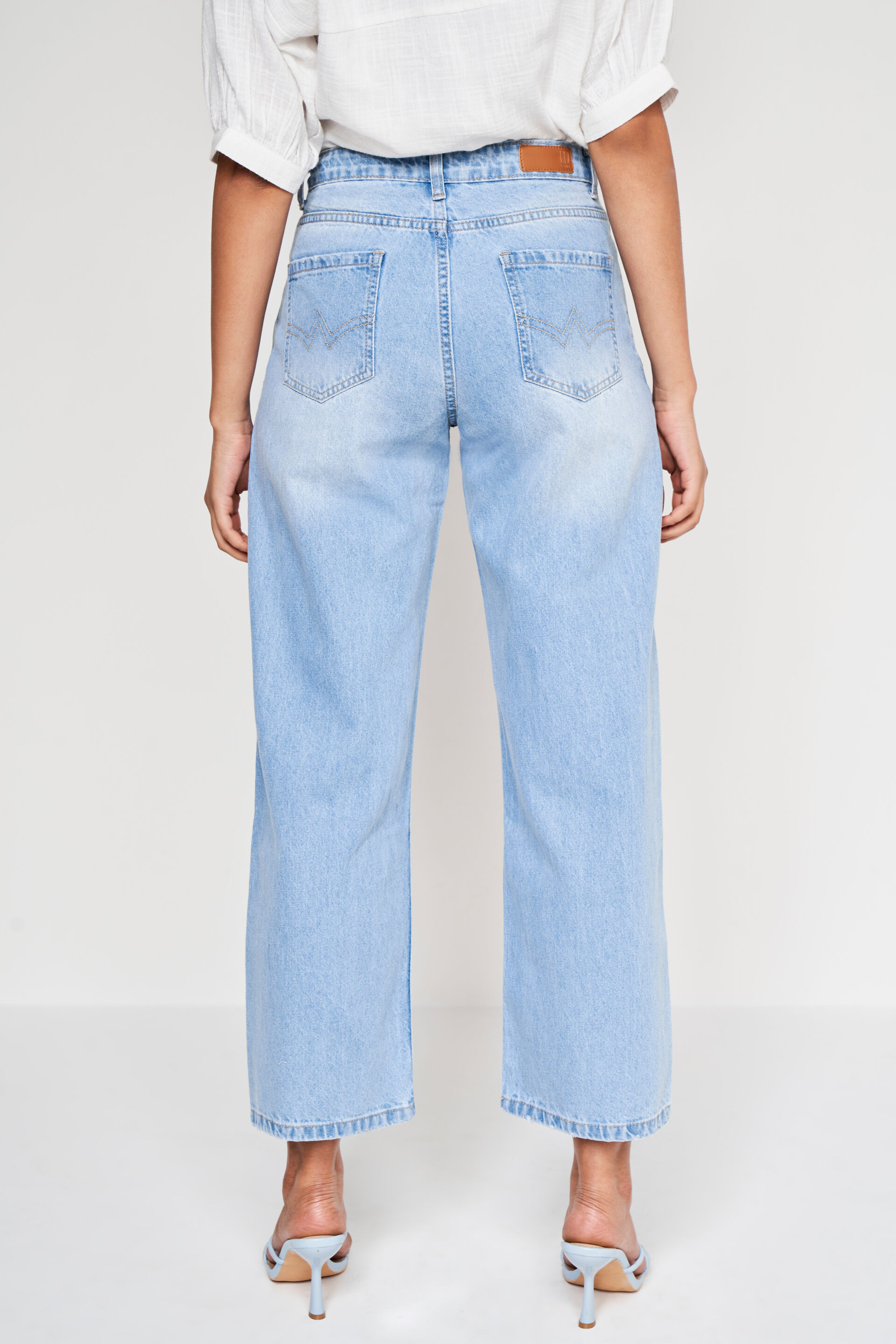 Light Blue Flared  Bottom, Light Blue, image 4