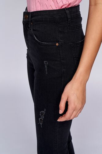 5 - Charcoal Solid Straight Bottom, image 5