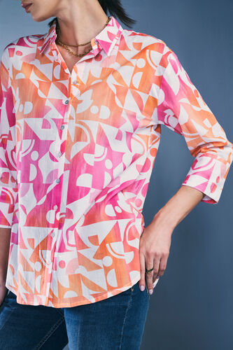 Coral Candy Shirt, Coral, image 5
