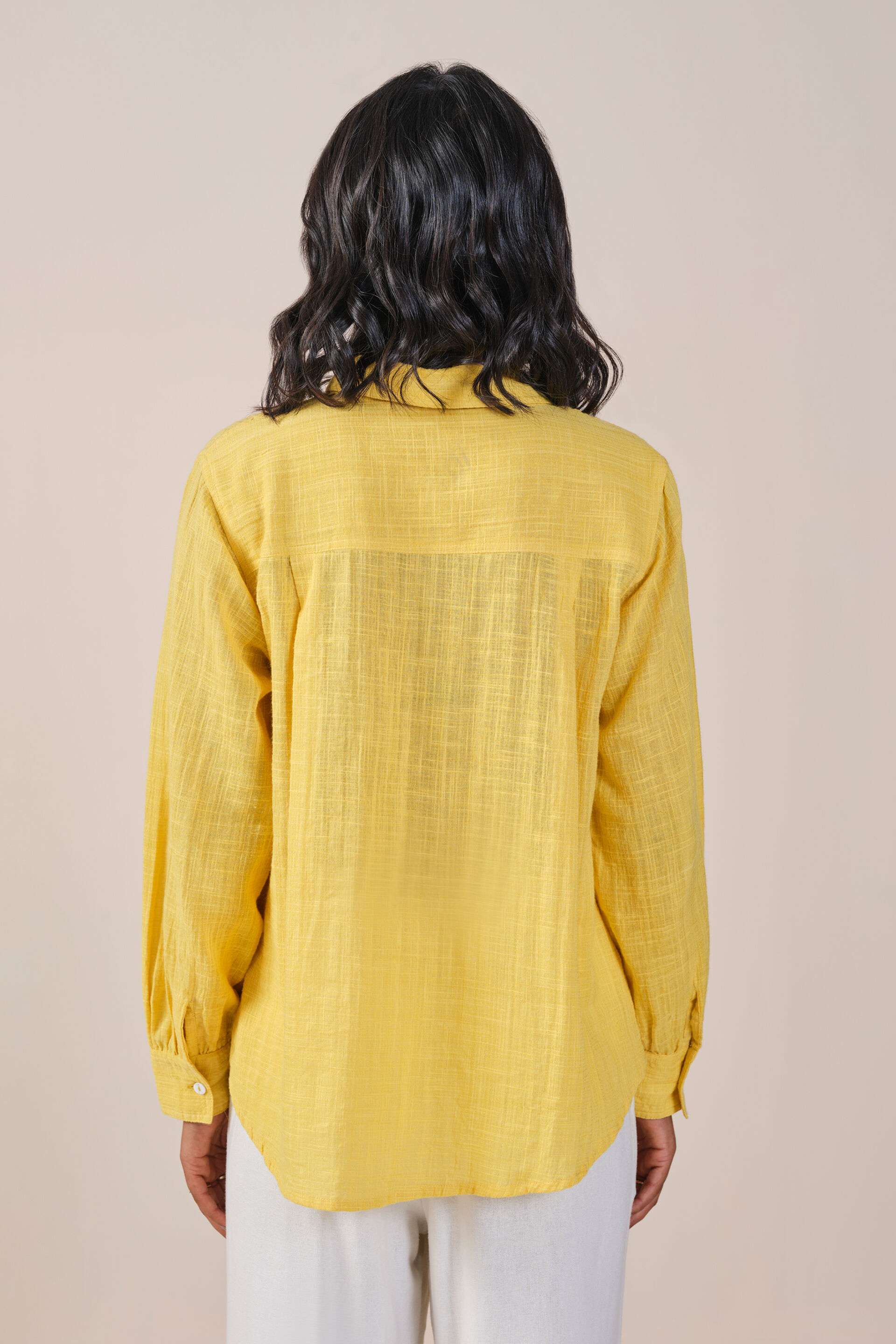 Magnolia Shirt, Yellow, image 6