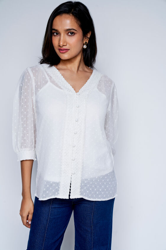White The Cloudy Top, White, image 4